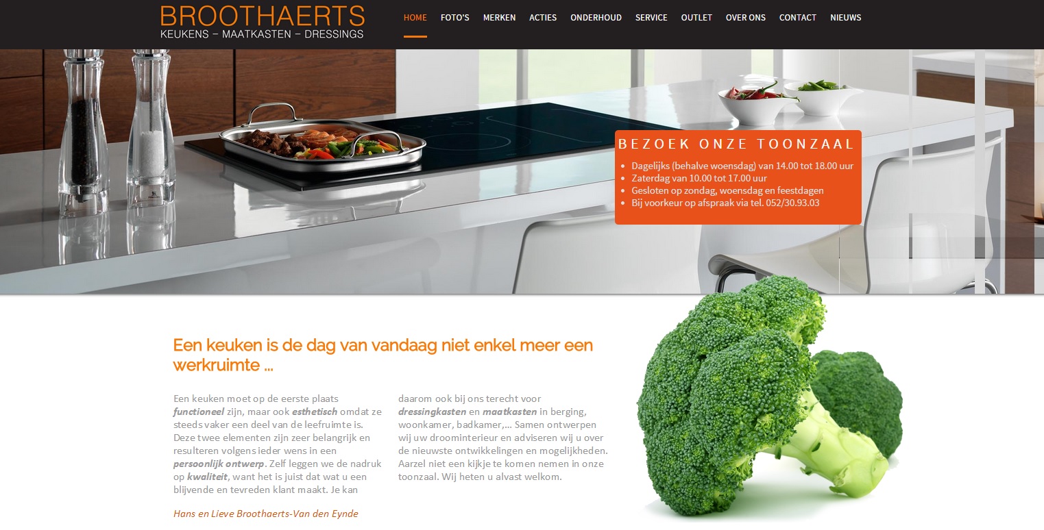 broothaerts keukens londerzeel website sinergio