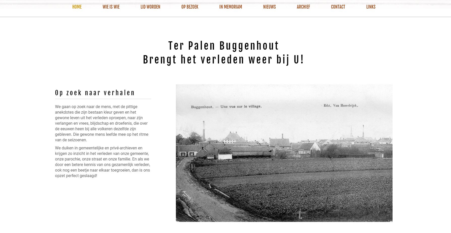 ter palen heemkunde buggenhout